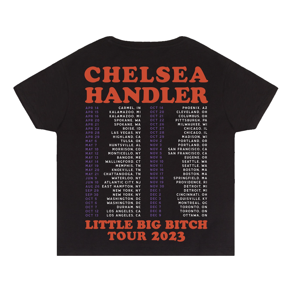 Child Free Tour Cropped Tee