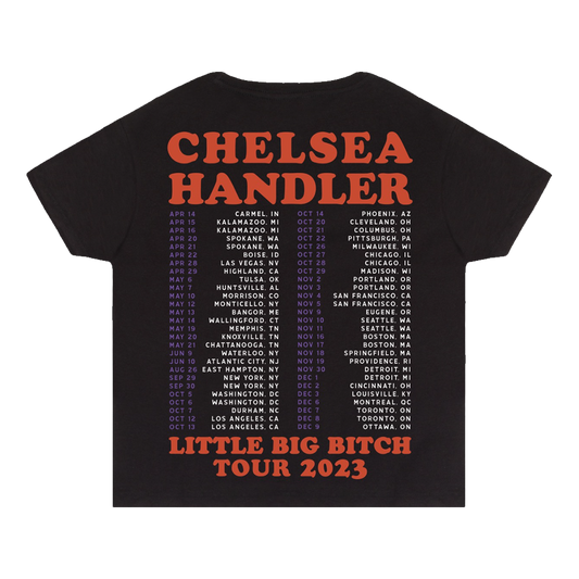 Child Free Tour Cropped Tee